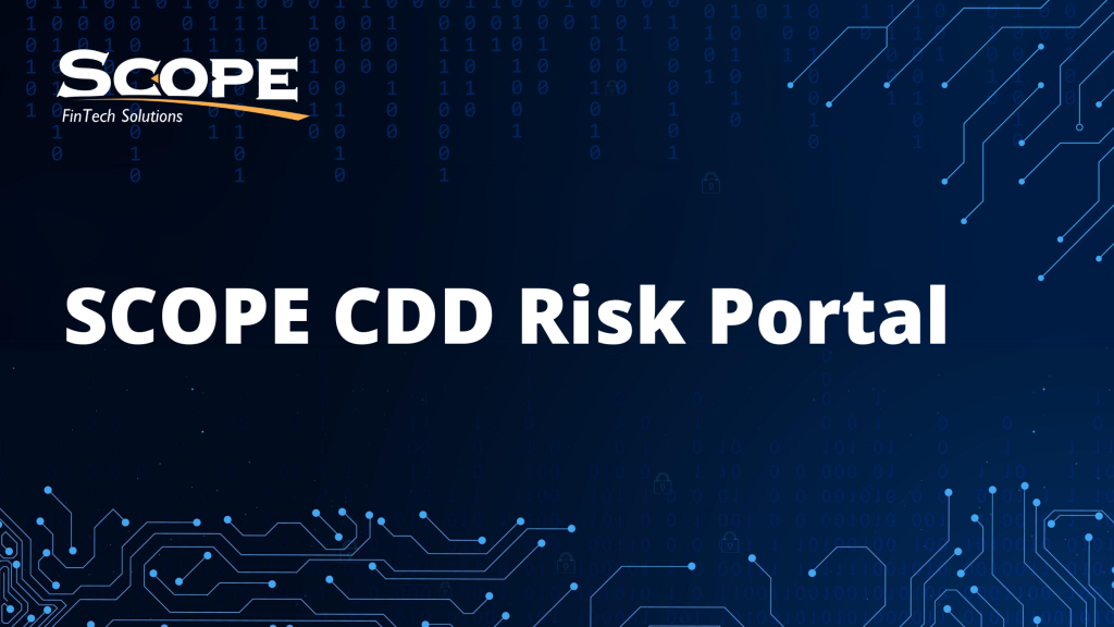 SCOPE CDD Risk Portal